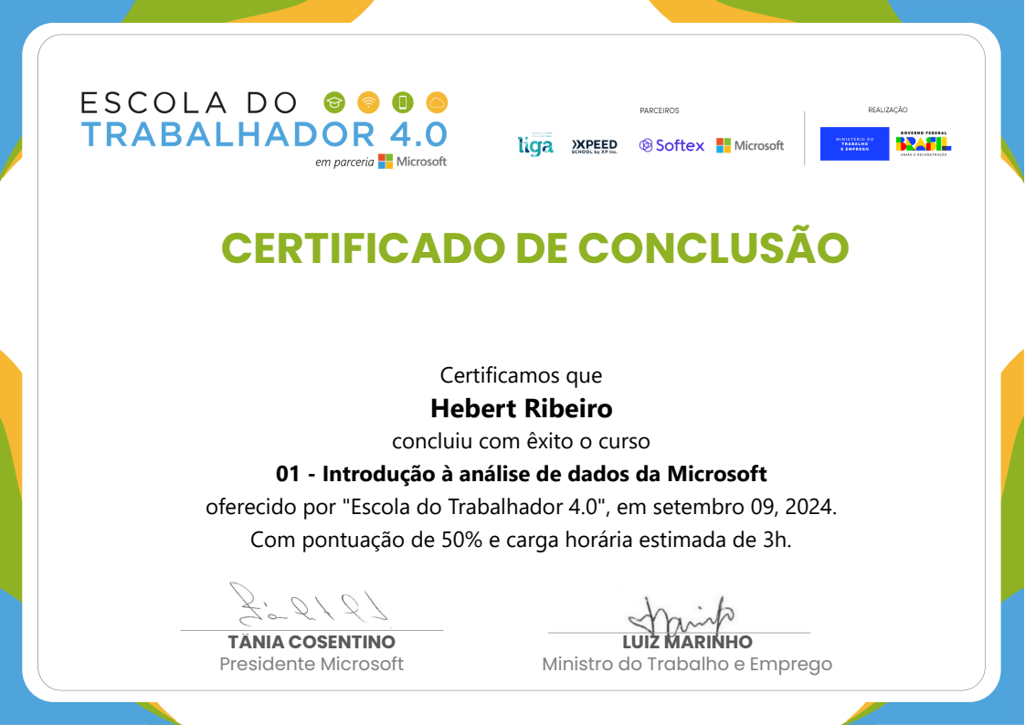 Certificate Preview