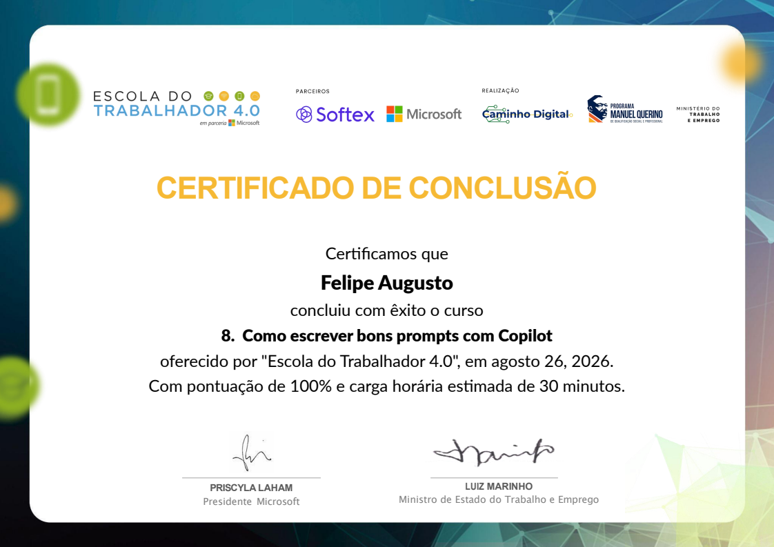 Certificate Preview