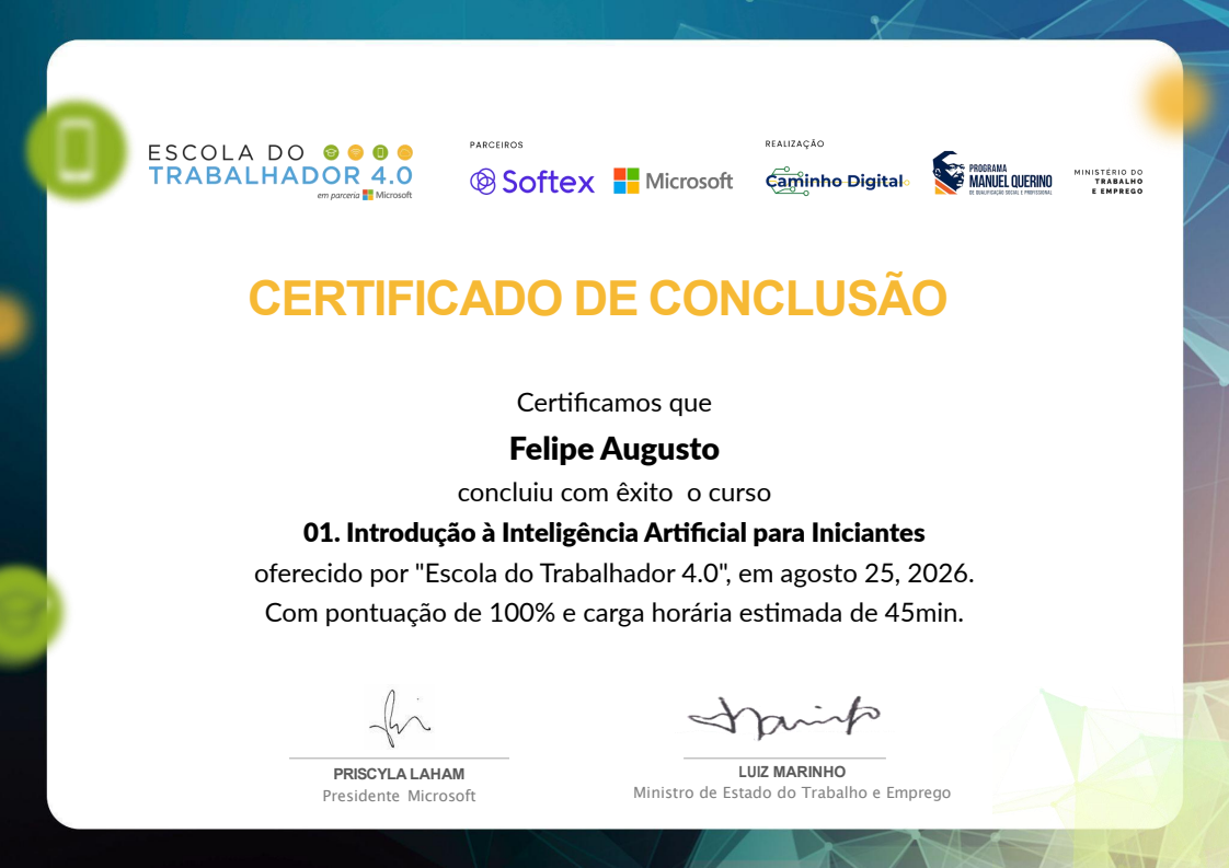 Certificate Preview