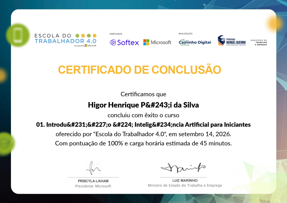 Certificate Preview
