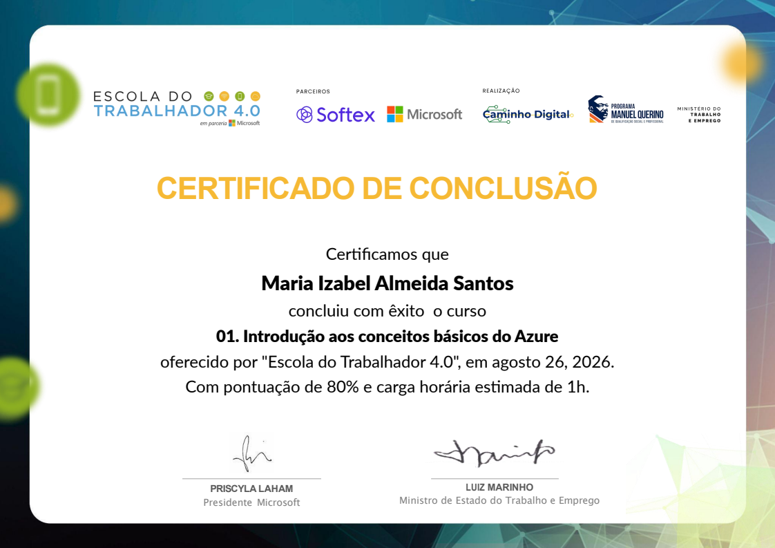 Certificate Preview